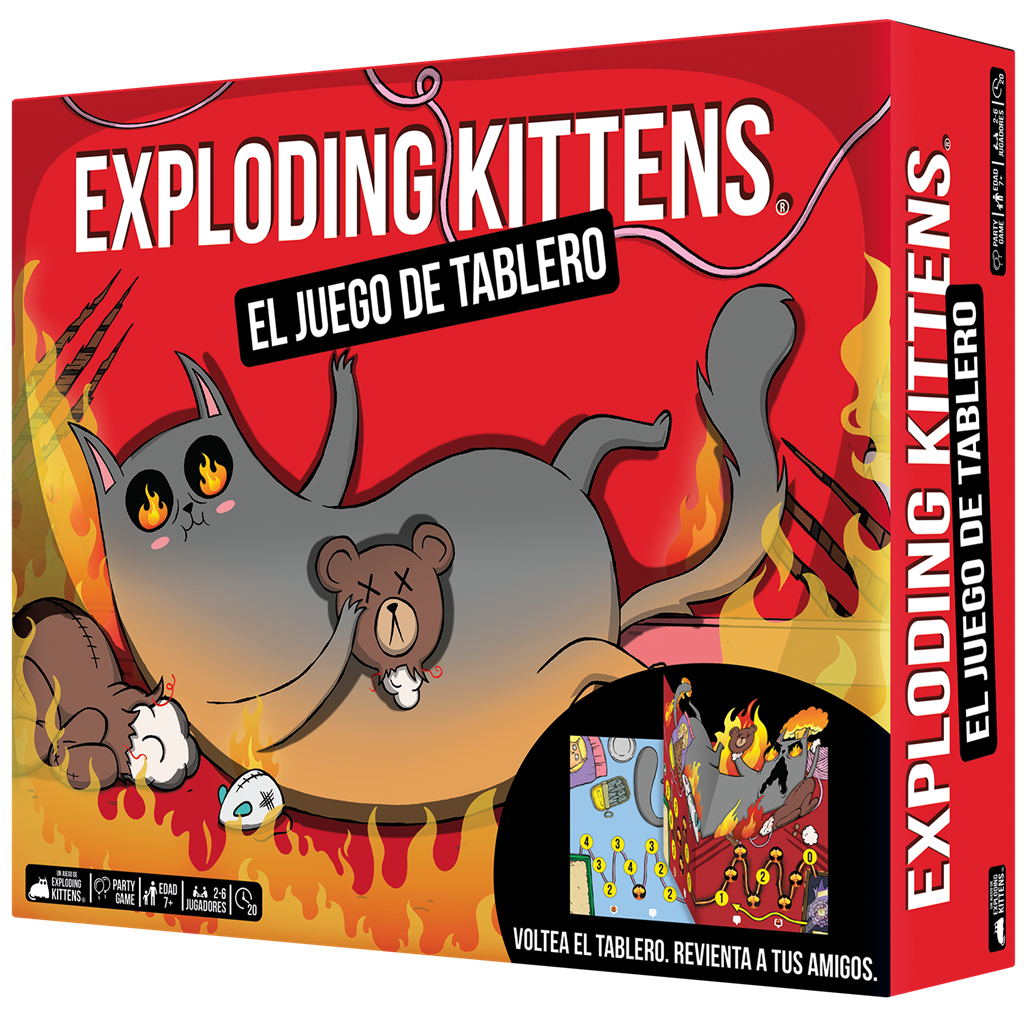 Exploding Kittens: el juego de tablero