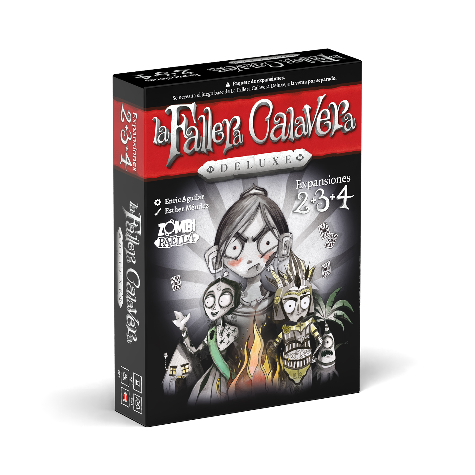La Fallera Calavera Deluxe. Expansiones 2+3+4